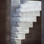 The Zicatela House Ludwig Godefroy Landscapes Oaxaca Concrete Mexico ArchEyes stair detail