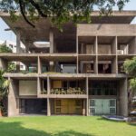 Villa Shodhan Le Corbusier India Ahmedabad house ArchEyes Shodhan house des hill