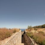Liknon K Studio Metaxa Heritage Samos Greece Landscape ArchEyes corridor
