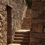 Liknon K Studio Metaxa Heritage Samos Greece Landscape ArchEyes steps