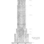 The Empire State Building New York Skyscraper Art Deco Shreve Lamb and Harmon ArchEyes elevation