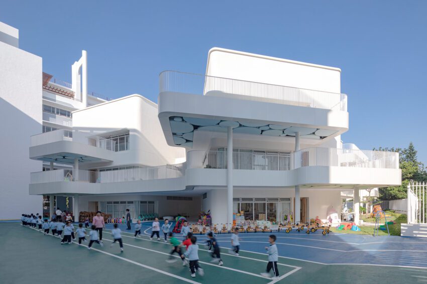 Kindergarten Museum Forest Atelier Apeiron Redefining Boundaries ArchEyes China facade