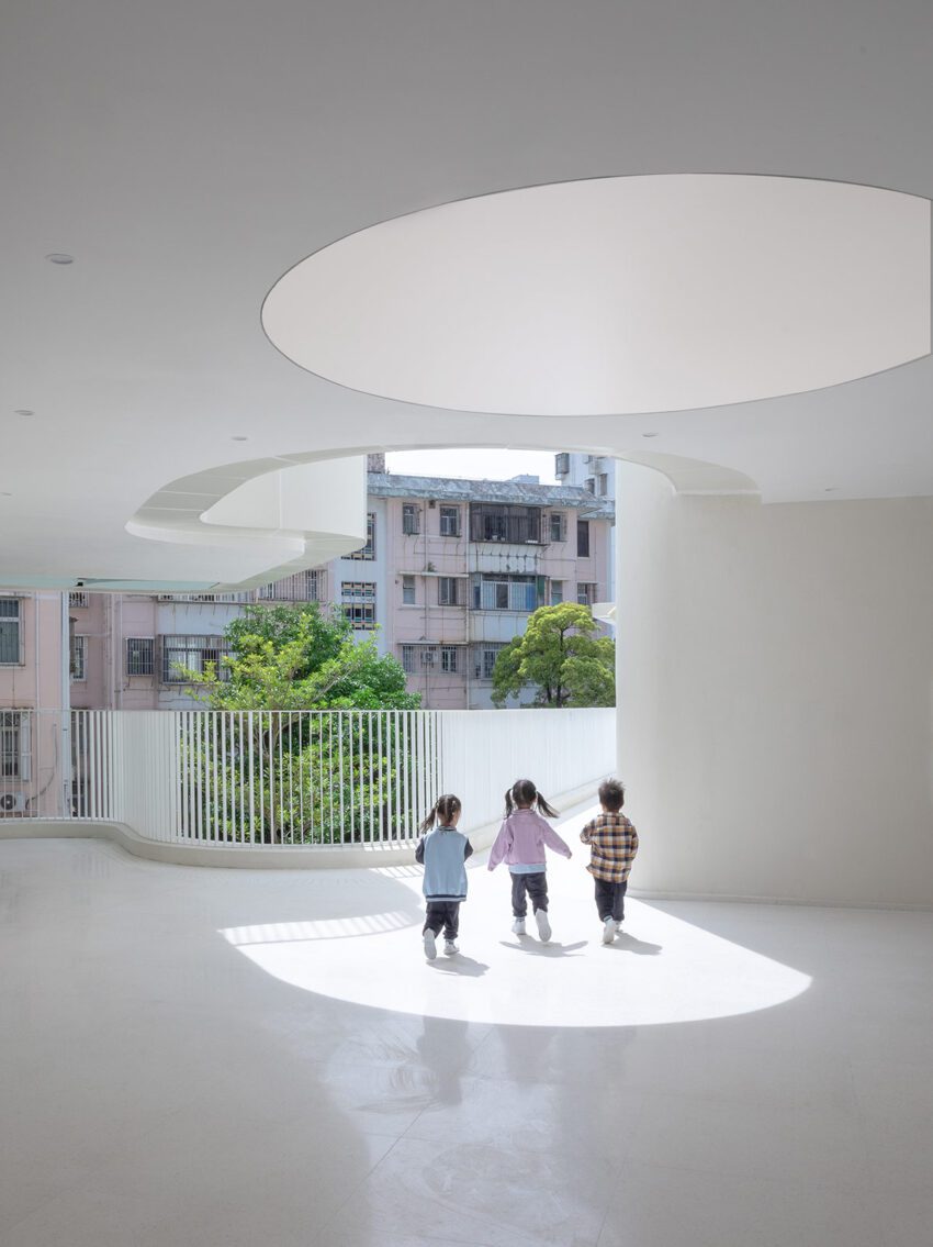 Kindergarten Museum Forest Atelier Apeiron Redefining Boundaries ArchEyes China lights