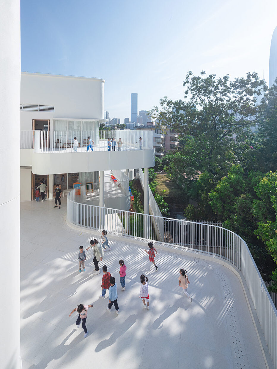 Kindergarten Museum Forest Atelier Apeiron Redefining Boundaries ArchEyes China terrace