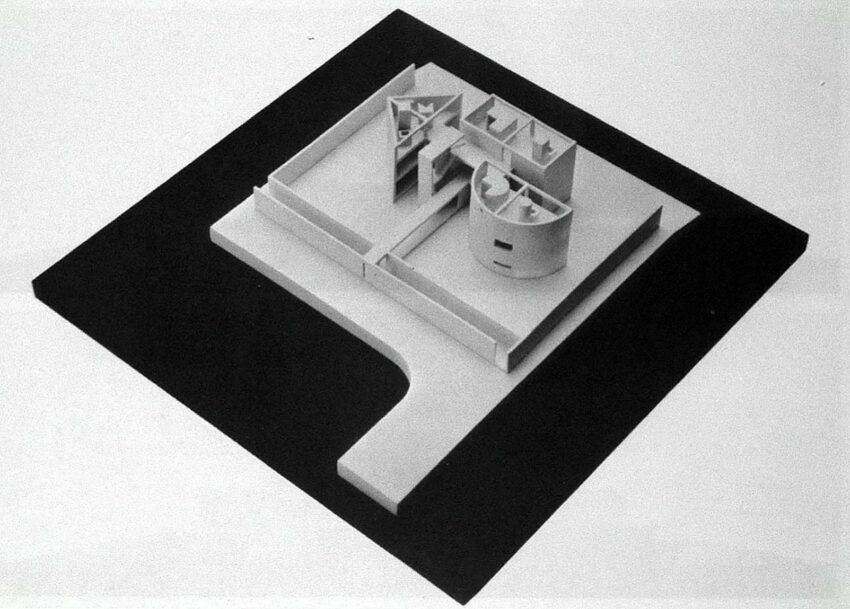 One Half House John Hejduk The Art Subtraction ArchEyes model