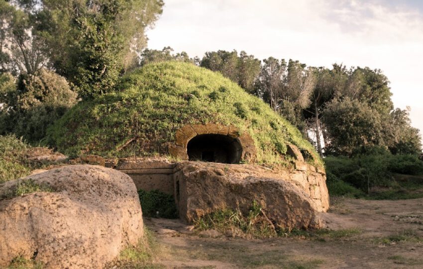 The Etruscan tumuli of Cerveteri Italy Etruscan Tumuli Echoes Past Earthen Monuments ArchEyes