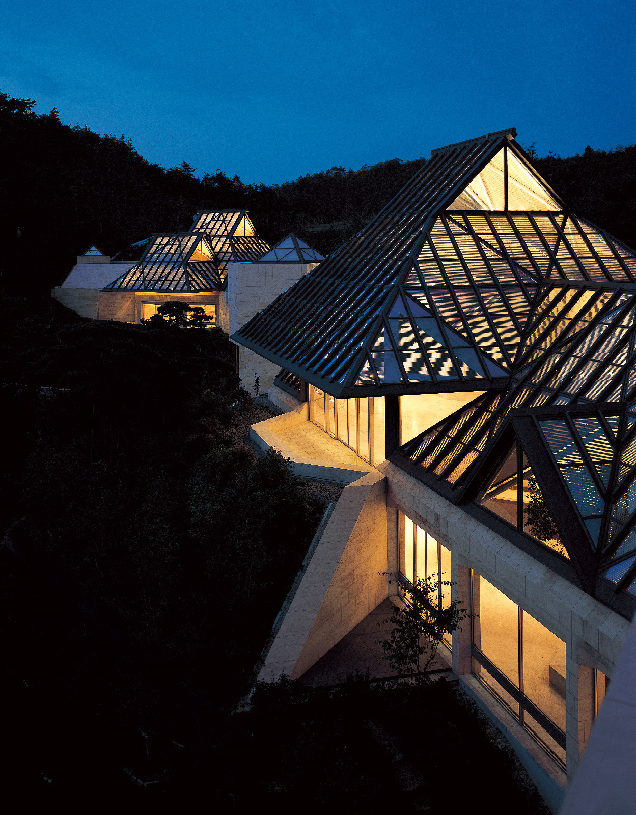 Miho Museum, Japan (A museum built inside of a mountain by I.M Pei, the  achitect who designed the Louvre mus…