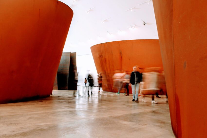 dorien monnens The Guggenheim MuseumBilbao Spain Frank Gehry titanium ArchEyes