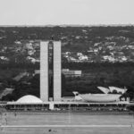 National Congress Brazil Oscar Niemeyer Brazilia Architecture ArchEyes gonzalo viramonte Aerial