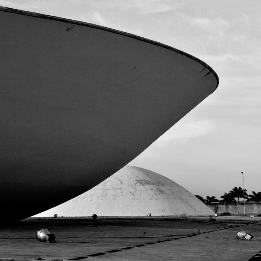 National Congress Brazil Oscar Niemeyer Brazilia Architecture ArchEyes gonzalo viramonte curves