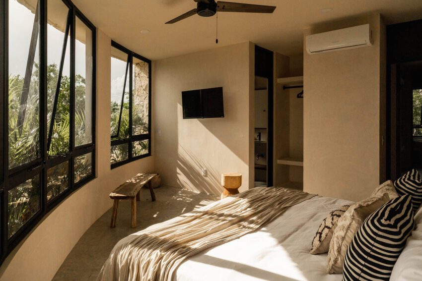 Soona Houses Taller de Arquitectura Viva Tulum Mexico Hotel bedroom