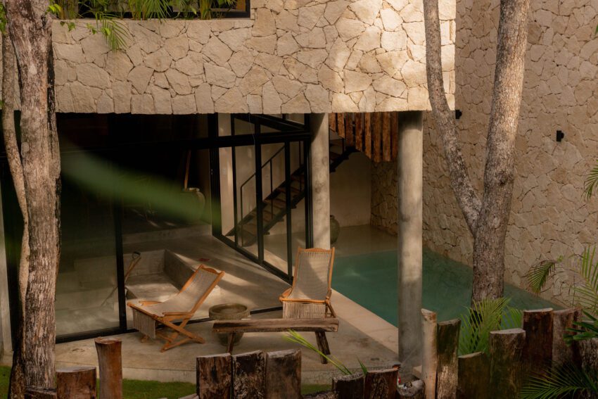 Soona Houses Taller de Arquitectura Viva Tulum Mexico Hotel courtyard
