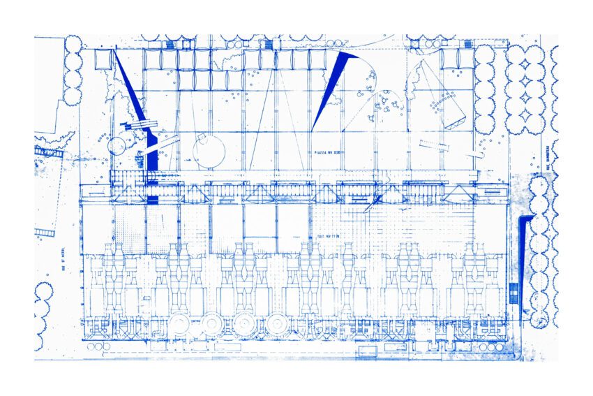 The Centre Georges Pompidou Renzo Piano Richard Rogers Stirk Harbour Partners Paris France ArchEyes floor plan