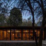 The Outlands Glamping Concentrico Retreat Sierra de Santiago S AR HO Architectes ArchEyes night
