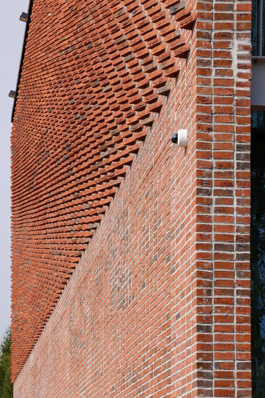 Vuosaari Heat Pump Building Virkkunen Co Architects Brick Architecture ArchEyes