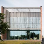 Vuosaari Heat Pump Building Virkkunen Co Architects Brick Architecture ArchEyes Exterior facade