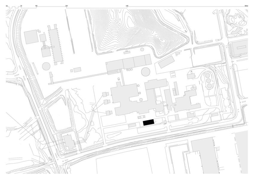 Vuosaari Heat Pump Building Virkkunen Co Architects Brick Architecture ArchEyes site plan