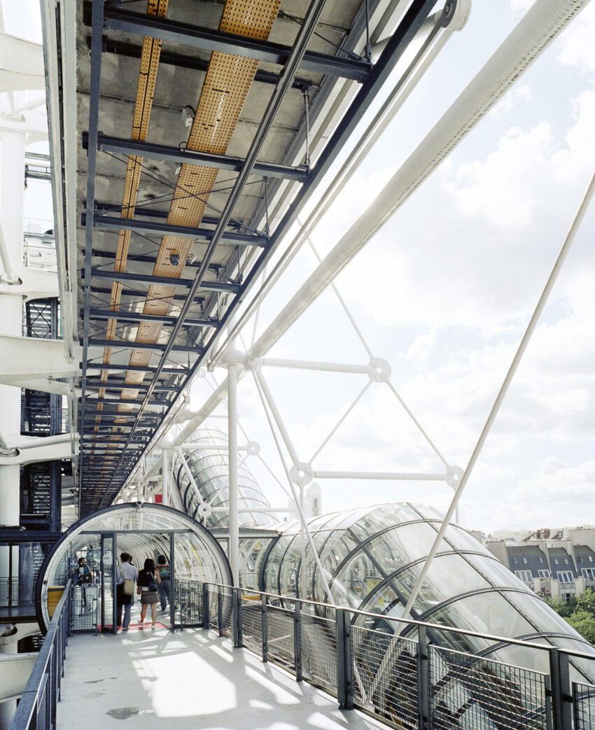 hiepler brunier The Centre Georges Pompidou Renzo Piano Richard Rogers Stirk Harbour Partners Paris France ArchEyes