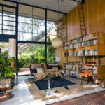 Case Study House Charles and Ray Eames Los Angeles Santa Monica California ArchEyes living room