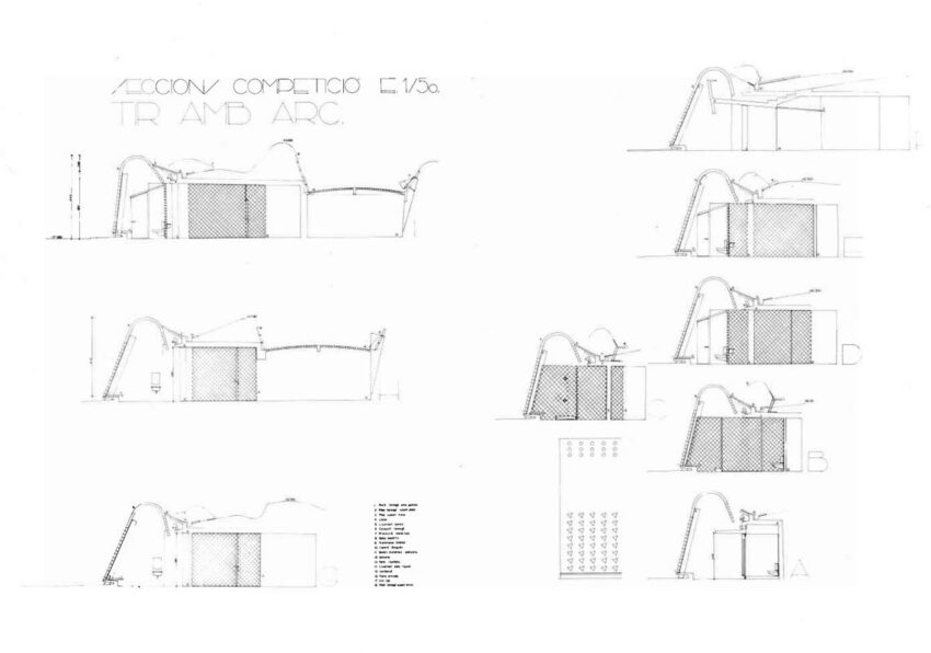 Igualada Cemetery In Igualada Spain by Enric Miralles Carme Pinos ArchEyes plans