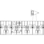 L Unite d Habitation de Marseille Le Corbusier Apartments France Concrete ArchEyes floor plan