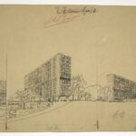 L Unite d Habitation de Marseille Le Corbusier Apartments France Concrete ArchEyes perspective