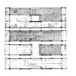 L Unite d Habitation de Marseille Le Corbusier Apartments France Concrete ArchEyes plans