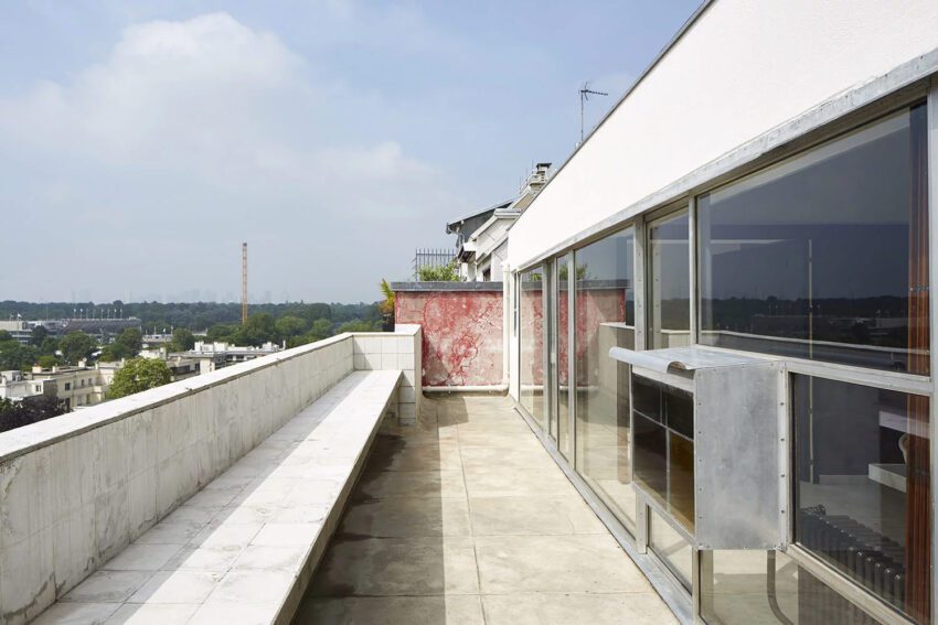 Le Corbusier Studio Apartment Paris France House ArchEyes plans