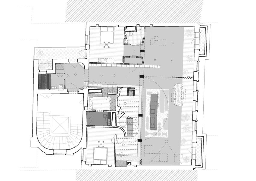 Ovenecka Prague Based Apartment Objektor architekti ArchEyes Boysplaynice floor plan