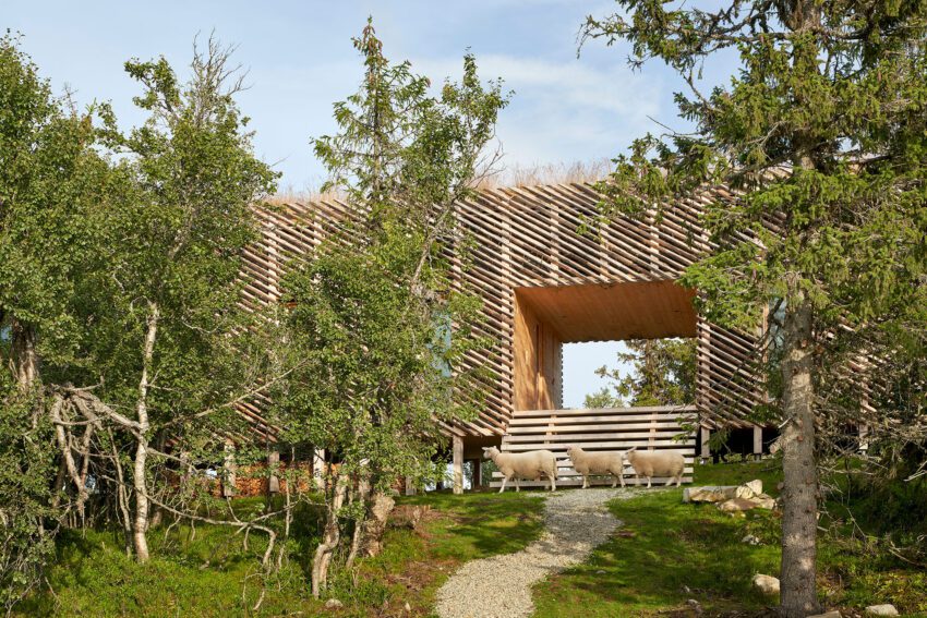The Skigard Hytte by Mork Ulnes Architects A Norwegian Retreat Bruce Damonte ArchEyes