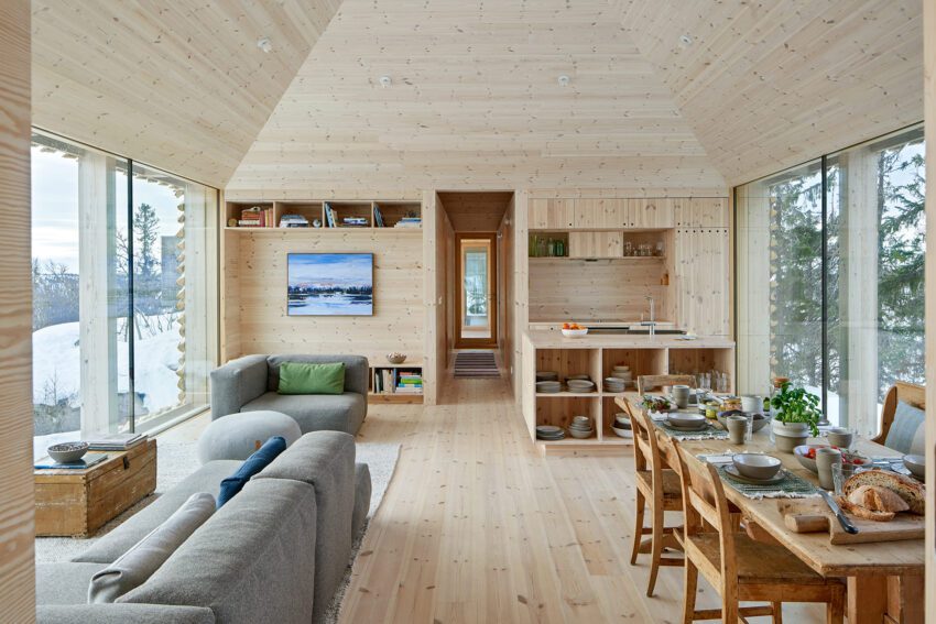 The Skigard Hytte by Mork Ulnes Architects A Norwegian Retreat Bruce Damonte ArchEyes