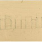 The Tribune Review Publishing Company Building Louis Kahn ArchEyes hand drawing
