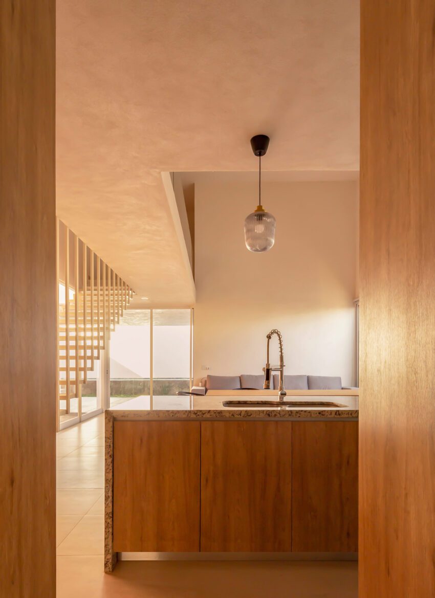 Casa Banderas by Rea Architectural Studio in Mexico ArchEyes kitchent