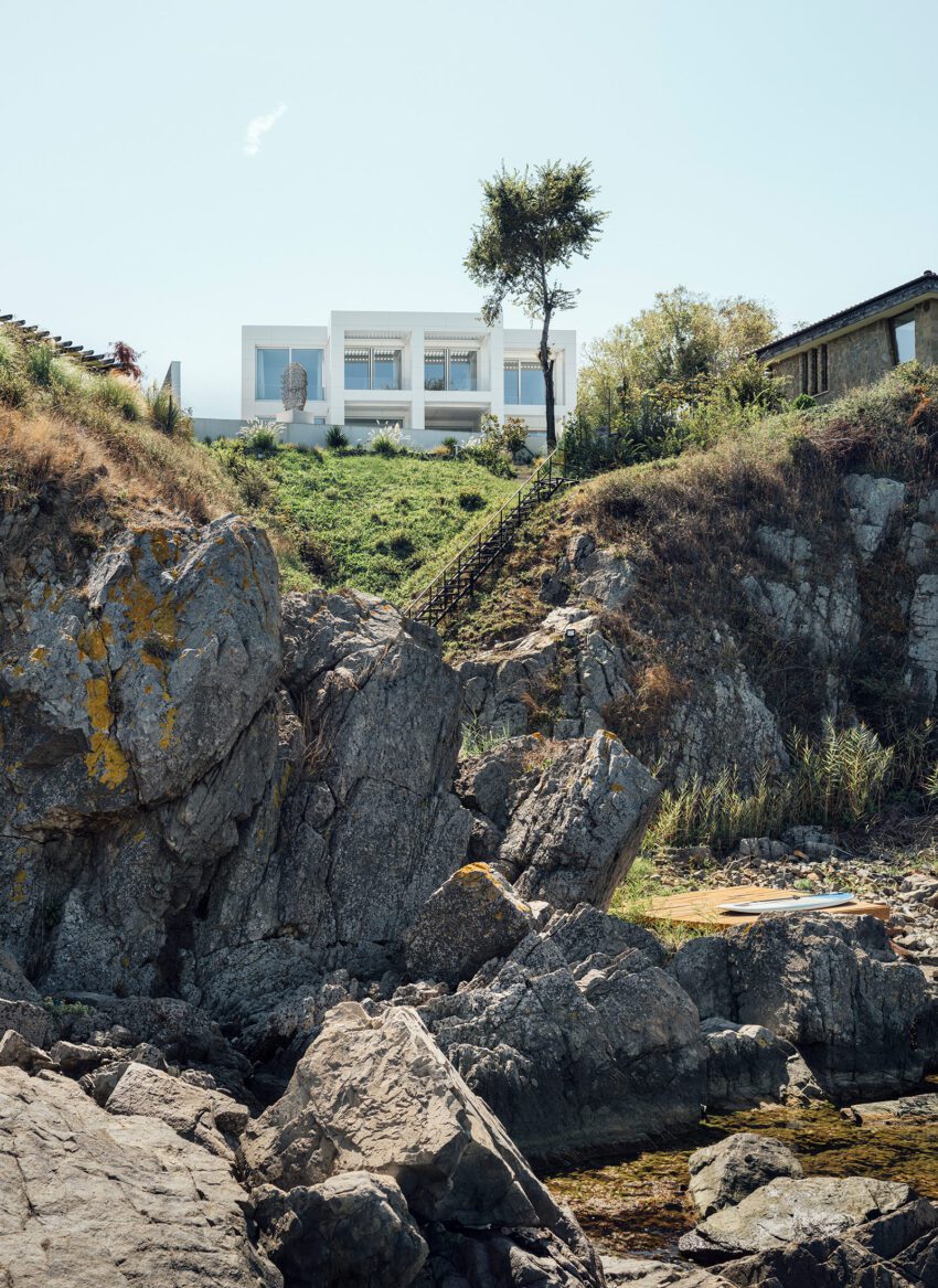 House in Sozopol Bulgaria by Simple Architecture ArchEyes View from the sea