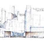 Museum Of Modern Art New York Rockefeller Building ArchEyes sketch perspectival taniguchi