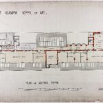 The Glasgow School of Art by Charles Rennie Mackintosh ArchEyes plan