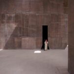 The Pearling Site Museum and Entrance by Valerio Olgiati ArchEyes light