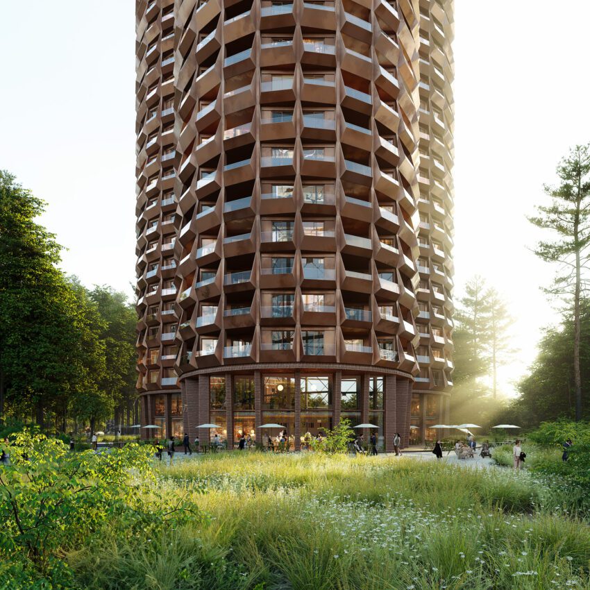 Residential Tower Stadsljus credit Cobe and Yellon