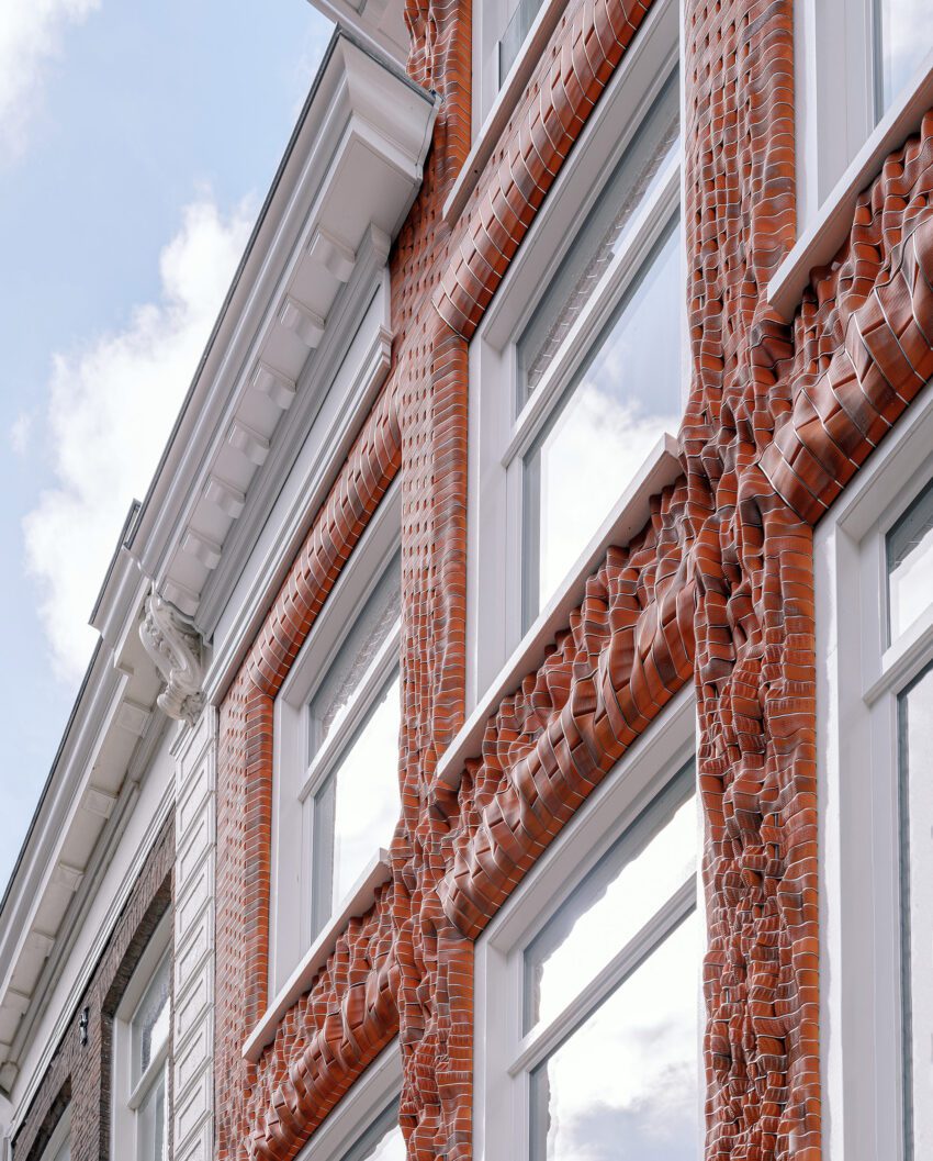 The Ceramic House in Amsterdam by Studio RAP ArchEyes window