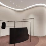 Haute couture section and lounge area The New Brand Space of JASON WU by SLT Design Vincent Wu