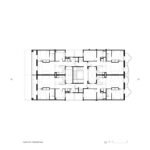 Casa Alesan by BACH Architects in Barcelona Art Nouveau floor plan typical