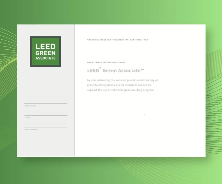LEED Green Associate course
