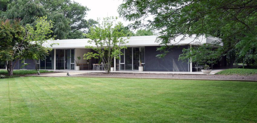 Michael Dant The Miller House by Eero Saarinen A Mid Century Modern home