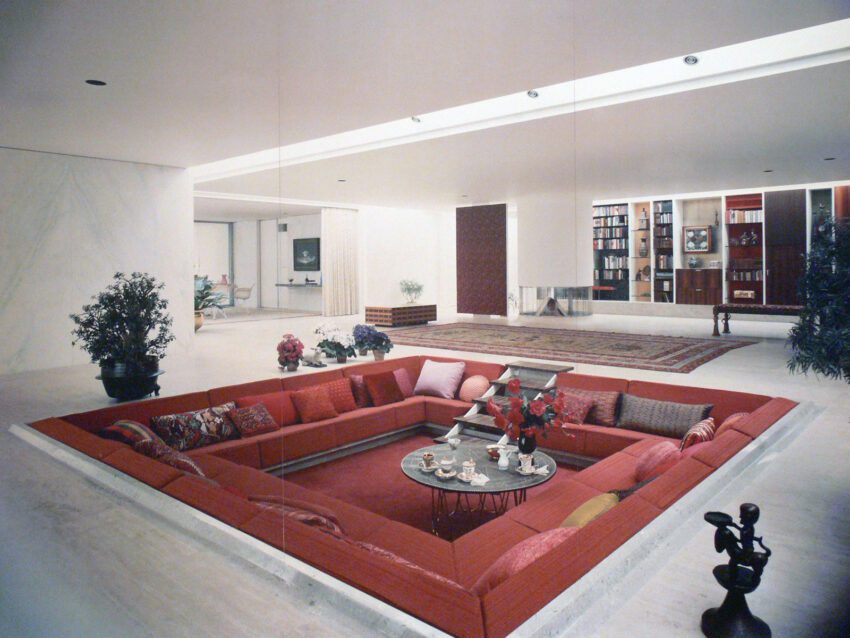 The Miller House by Eero Saarinen A Mid Century Modern home w p