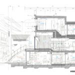 The Odawara residence by Niko Design Studio ArchEyes section