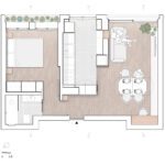 estudioamatam architecture interior design Capitaes Abril apartment proposal plan
