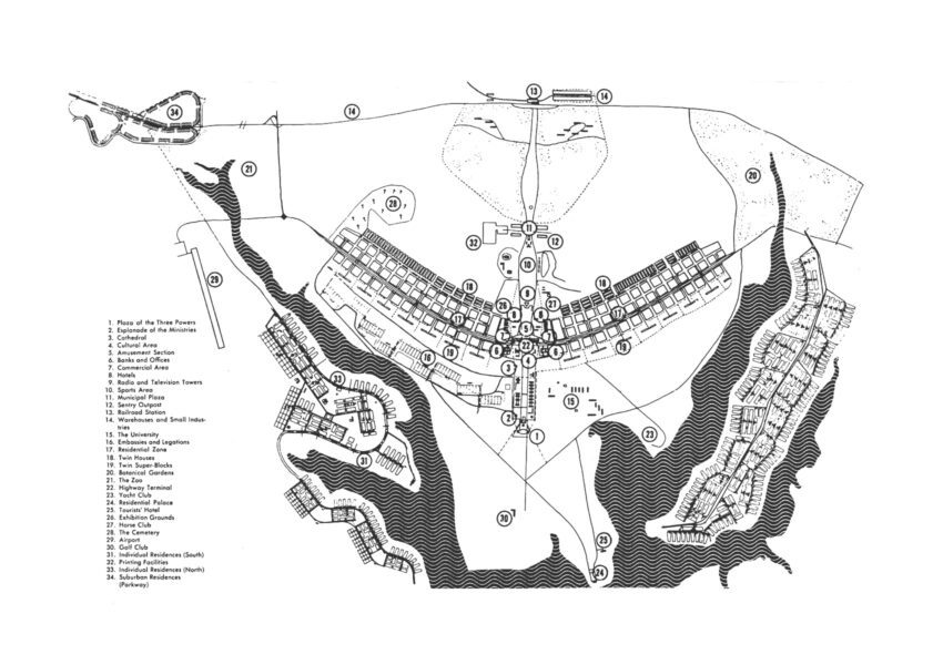 Brasilia City plan