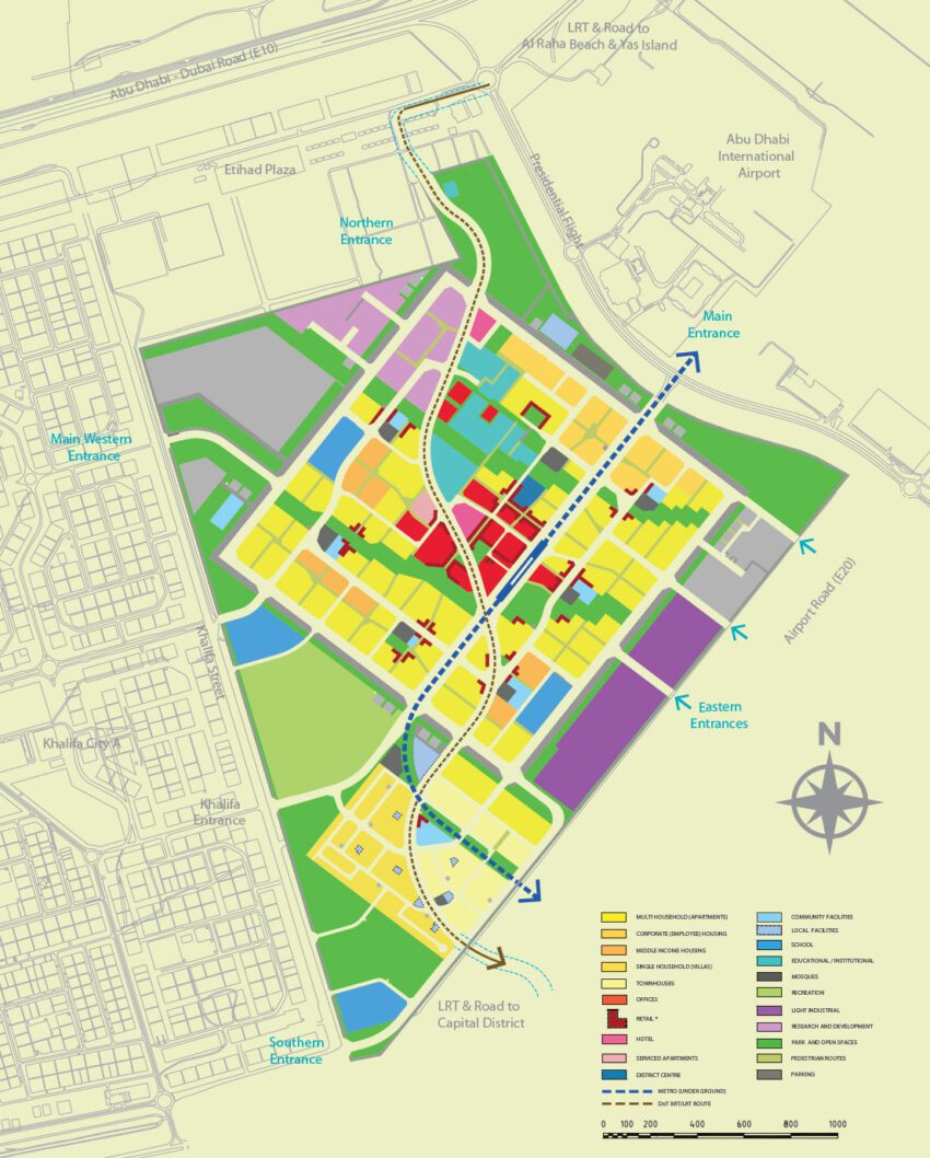 Masdar City UAE plan