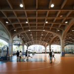 The Hexi Indoor Sports Field of Shaoxing University by UAD Architects Public Life on Campus
