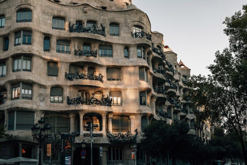 La Casa Mila by Antoni Gaudi Modernist Architecture ArchEyes david russeler